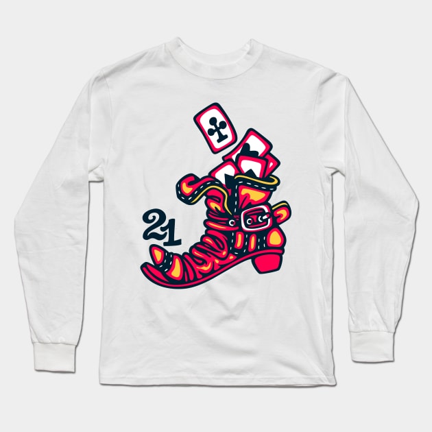 LUCKY 21 Long Sleeve T-Shirt by Valera Kibiks